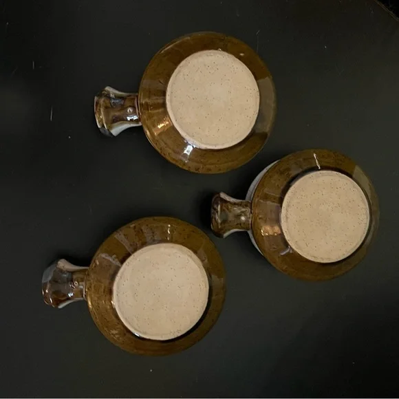 Takahashi Hand Decorated Stoneware Crocks (3) - Picture 5 of 7